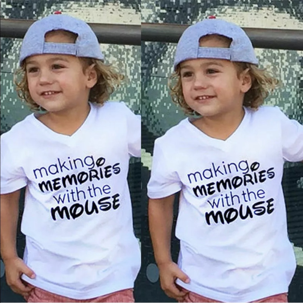 2for15 NWT Making memories with the Mouse T-SHIRT